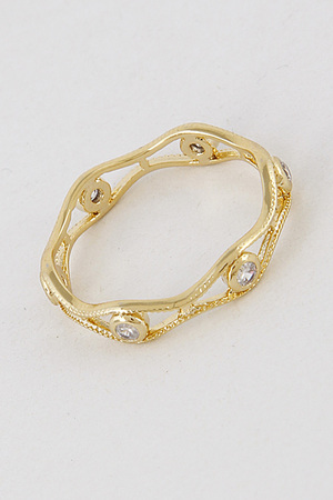 Crown Inspired Elegant Ring 7ABB6